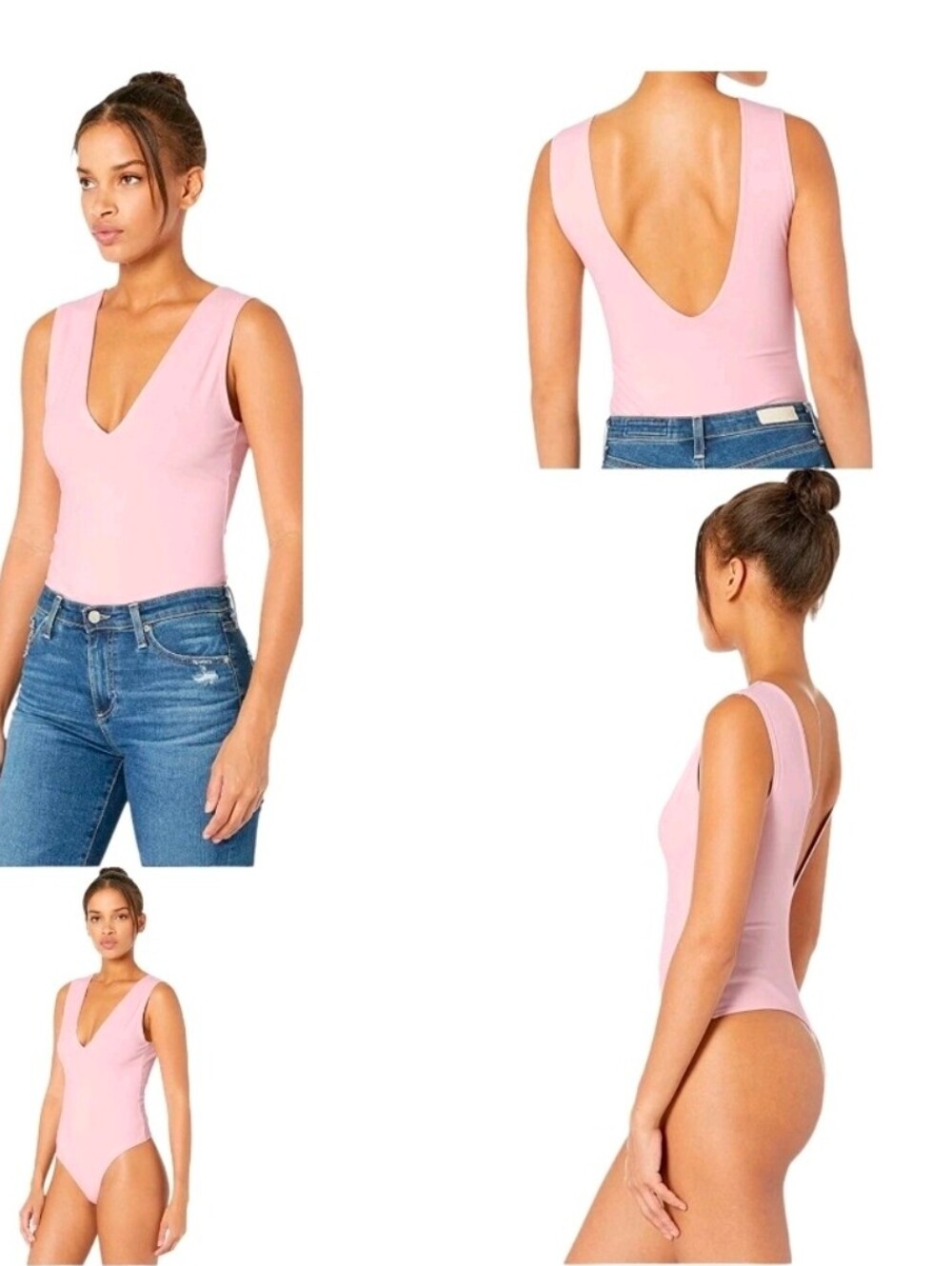 Free People Keep It Sleek Duo Bodysuit